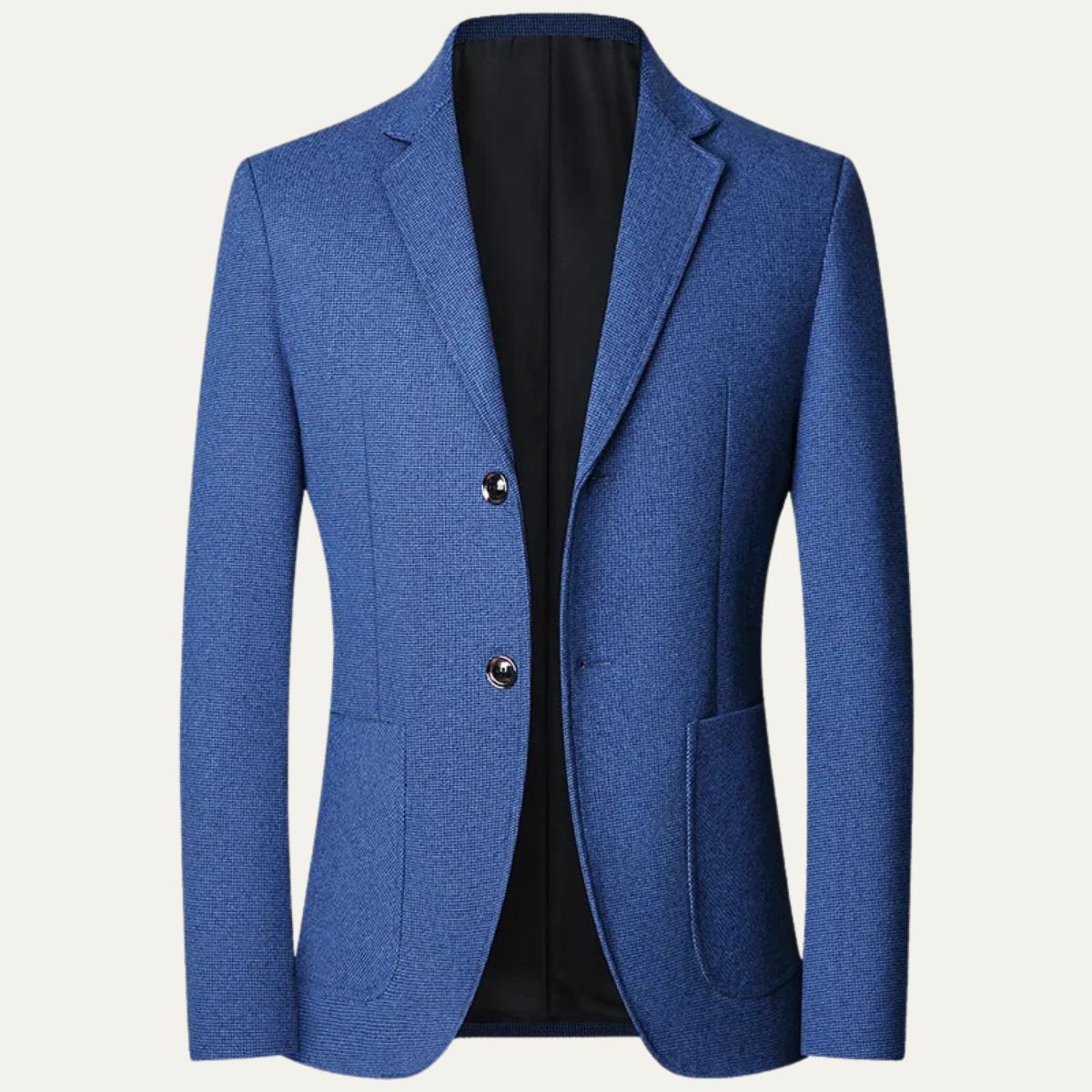 Stylish Men's Fitted Long Coat