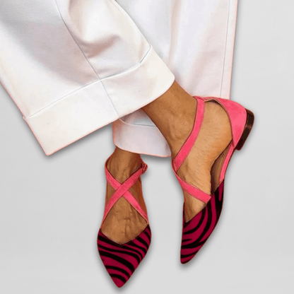 Elegant Lace Up Dance Shoes