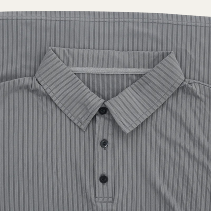 Classic Fit Men's Textured Polo Shirt