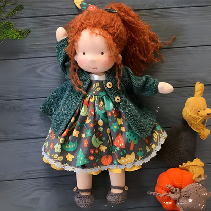 Soft Plush Artisan Teddy Doll