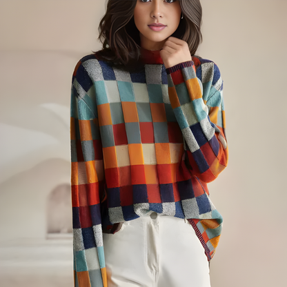 Warm Ladies Crew Neck Wool Sweater - Olytrend