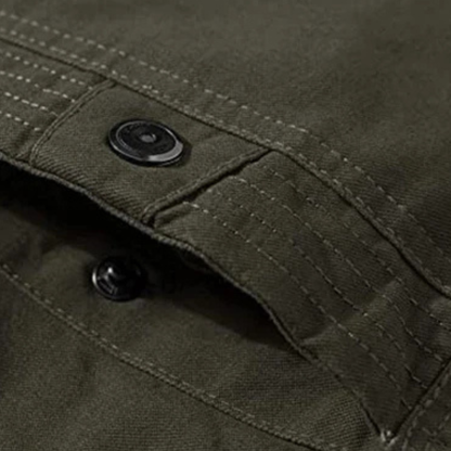 Warm Insulated Men's Zip Up Fleece Jacket