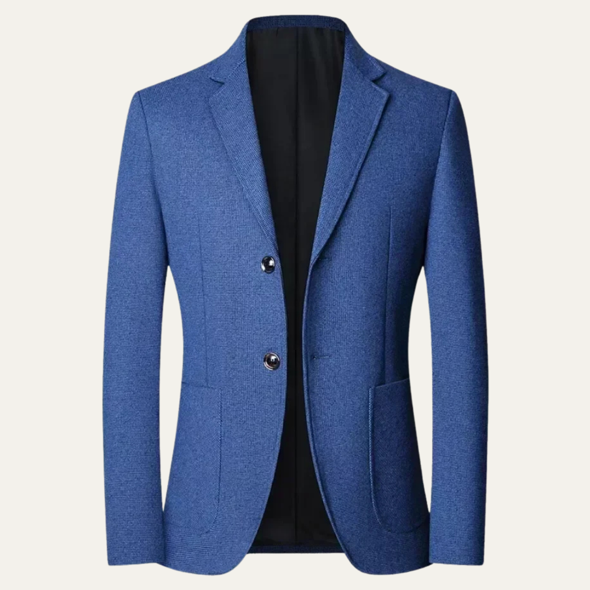 Stylish Men's Navy Blue Classic Fit Blazer Jacket