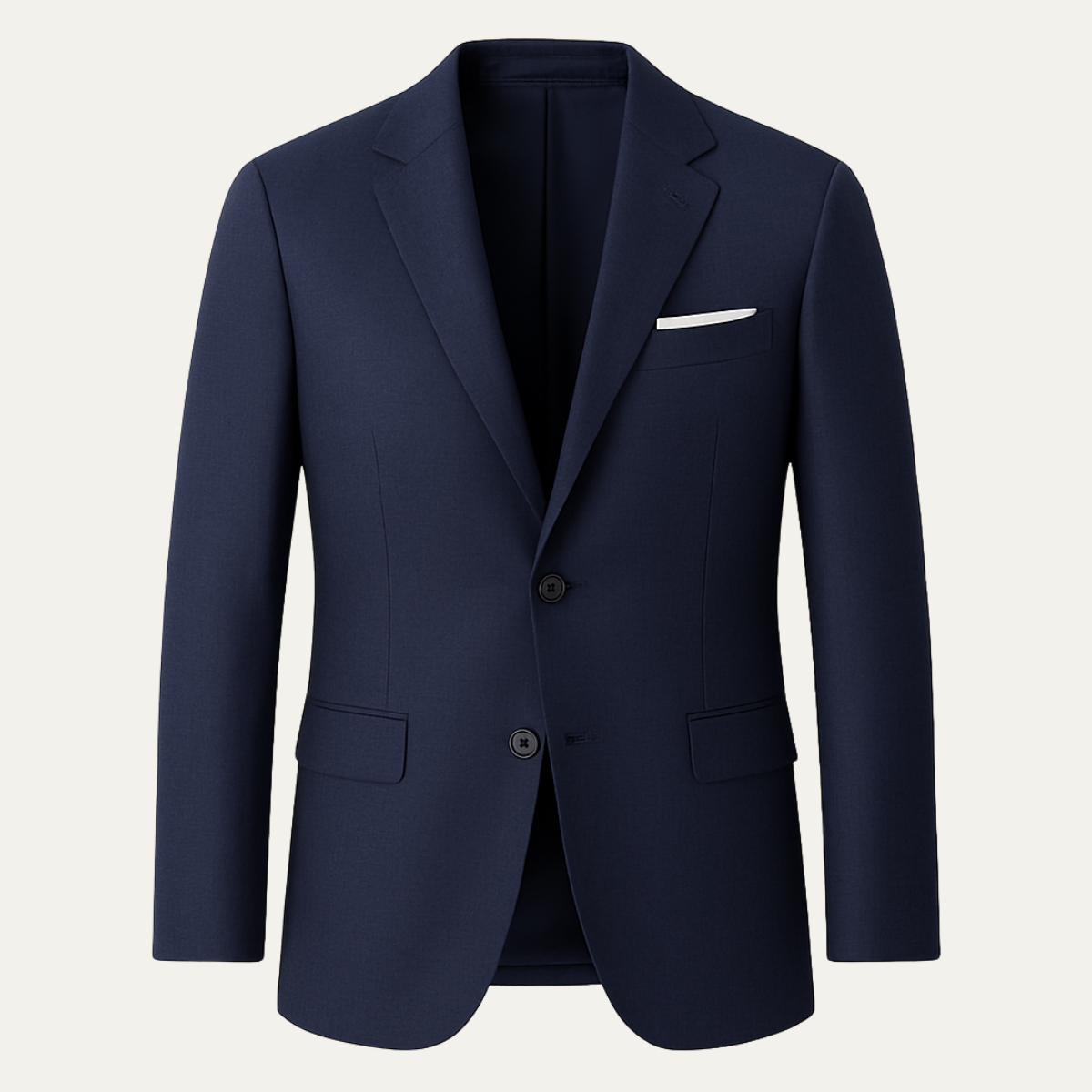 Classic Navy Slim Fit 2 Piece Suit Set