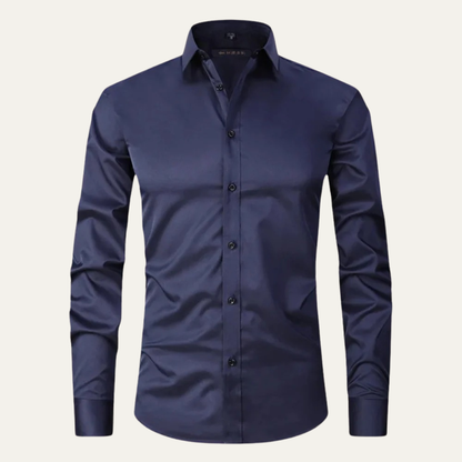 Timeless Mens Formal Button Down Dress Shirt - Nocini