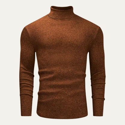 Men's Classic Fit Crew Neck Knit Sweater - Nocini