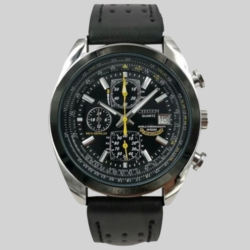 Slim Men's Quartz Watch - Waterproof Sporty Design