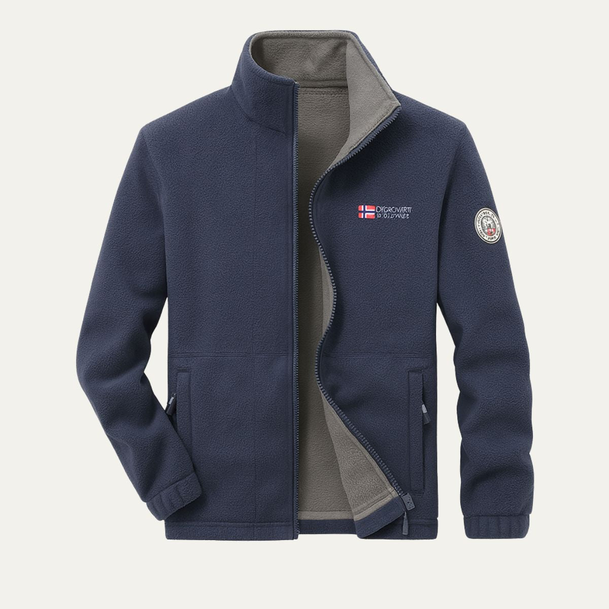Thermal Insulated Fleece Men's Outdoor Winter Coat