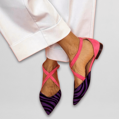Elegant Lace Up Dance Shoes