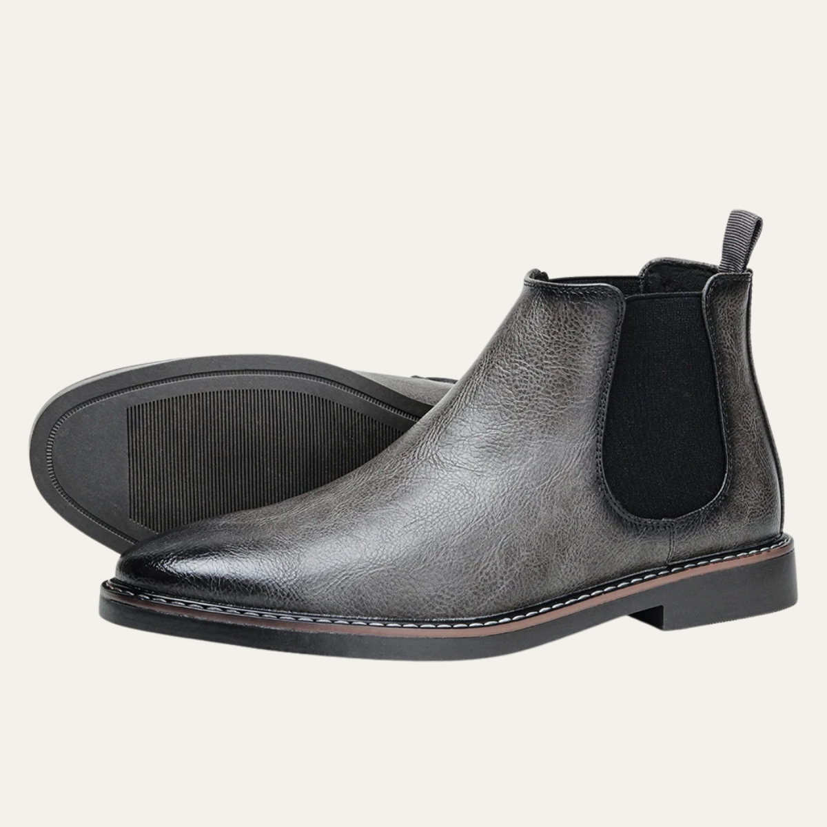 Comfortable Mens Genuine Leather Chelsea Boots