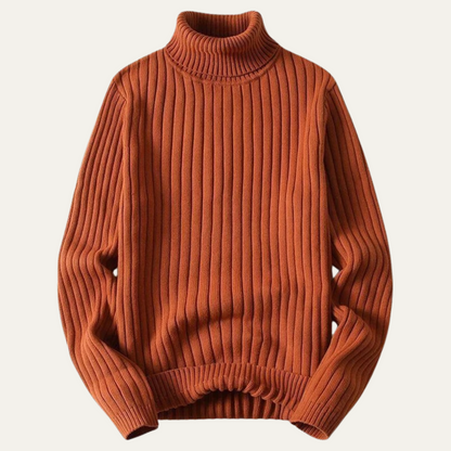 Classic Men's Crew Neck Wool Knit Sweater