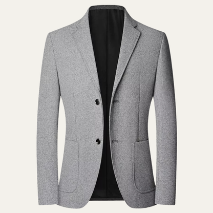 Stylish Men's Navy Blue Classic Fit Blazer Jacket