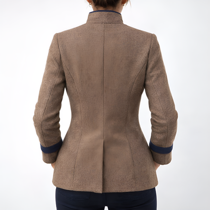 Classic Women's Coat in Solid Color
