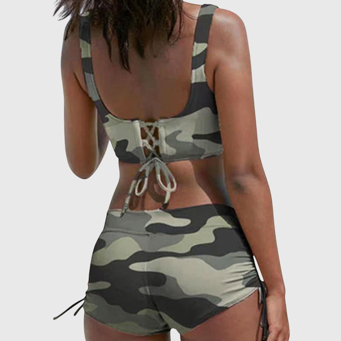 Fashionable Women's Two Piece Swimsuit