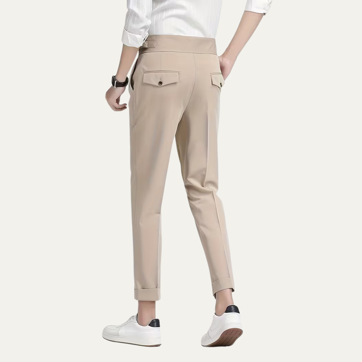 Stylish Men's Slim Fit Formal Work Pants