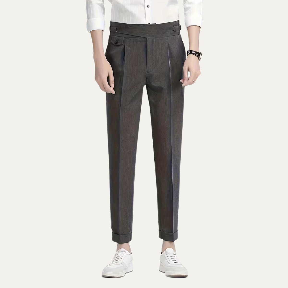 Stylish Men's Slim Fit Formal Work Pants