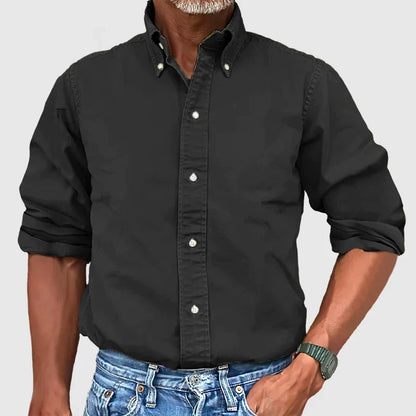 Traditional Fit Mens Long Sleeve Shirt