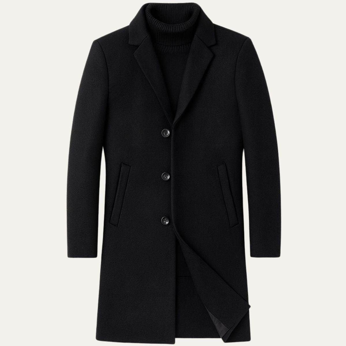 Timeless Water Resistant Mens Trench Coat