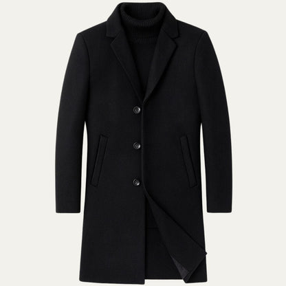 Timeless Water Resistant Mens Trench Coat