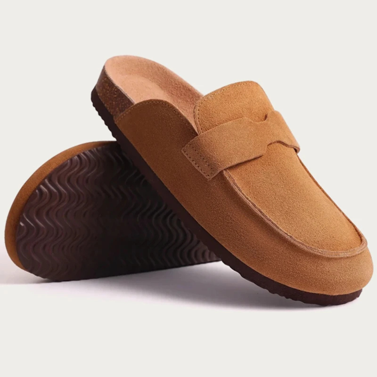Luxury Suede Men's Comfort Moccasin Slippers - Nocini