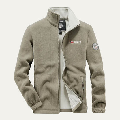 Thermal Insulated Fleece Men's Outdoor Winter Coat