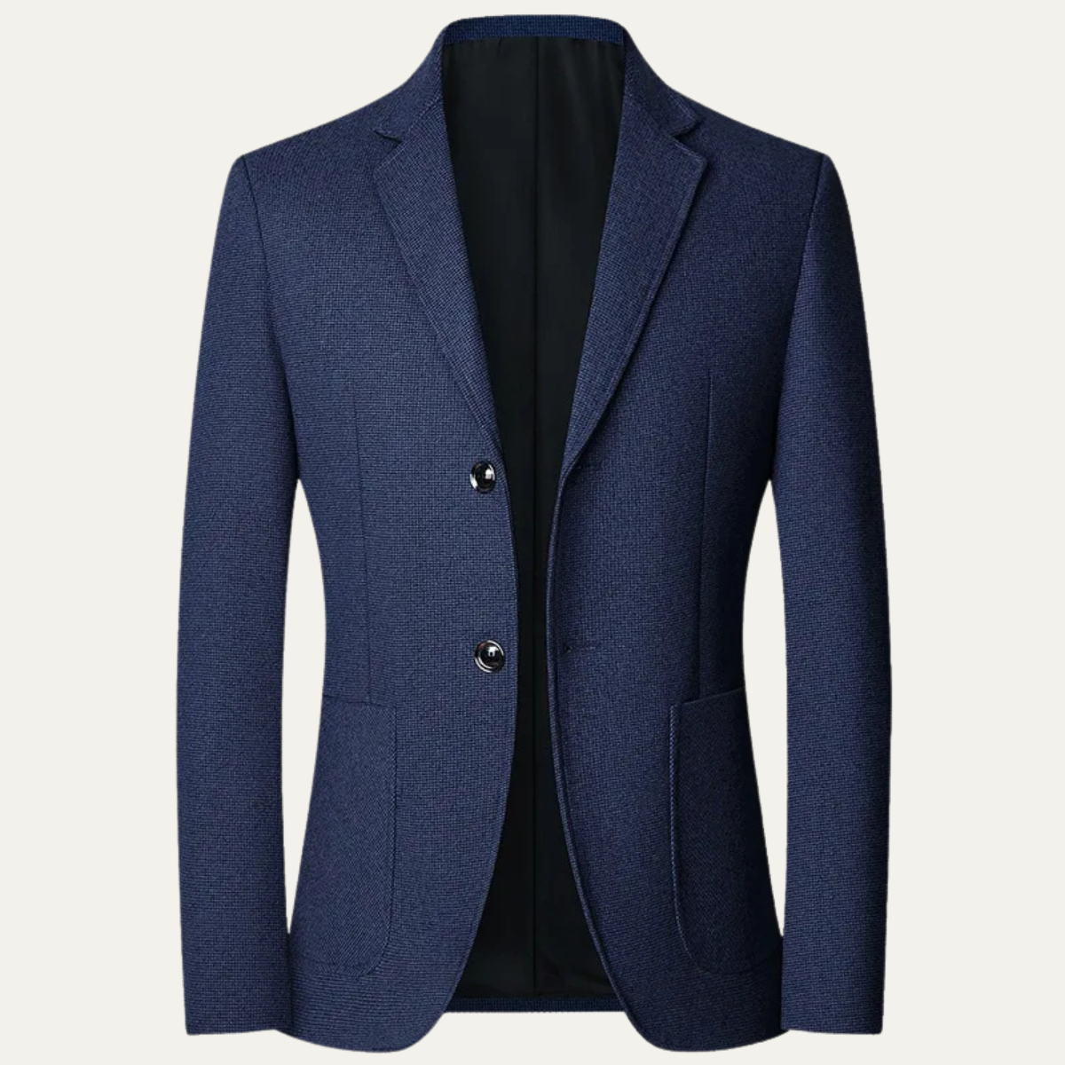 Stylish Men's Fitted Long Coat - Nocini