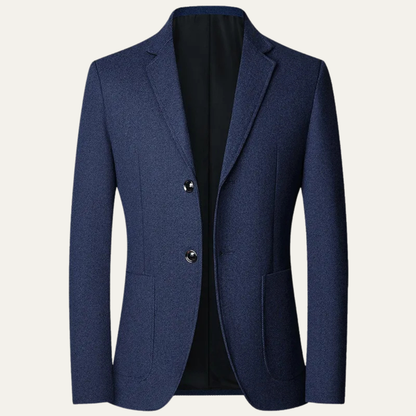 Stylish Men's Fitted Long Coat - Nocini