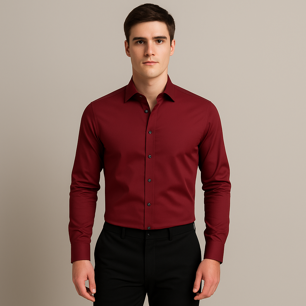 Comfortable Fit Dress Shirt for Men - Olytrend