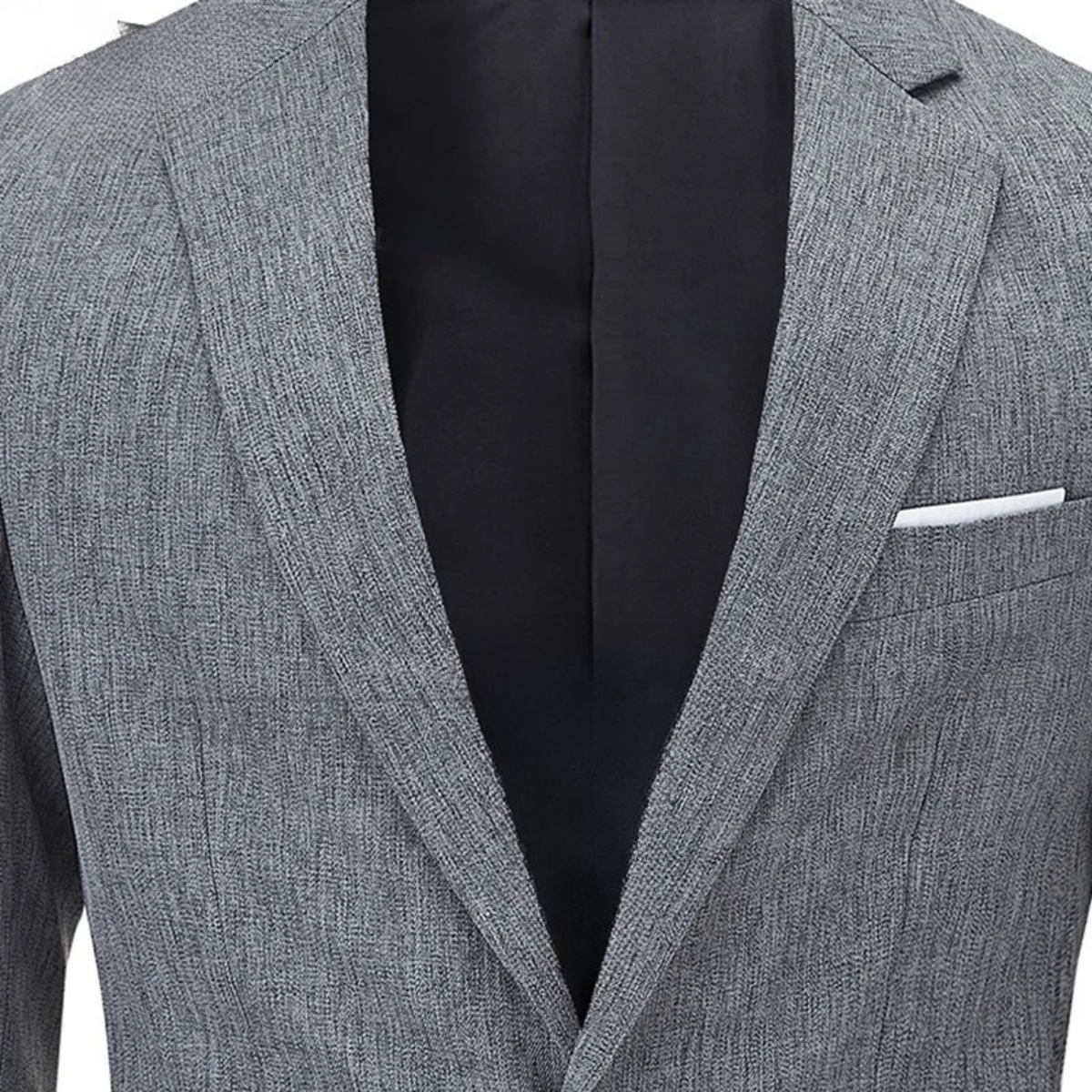 Slim Fit Men's Linen Blazer Jacket