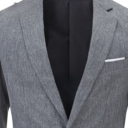 Slim Fit Men's Linen Blazer Jacket