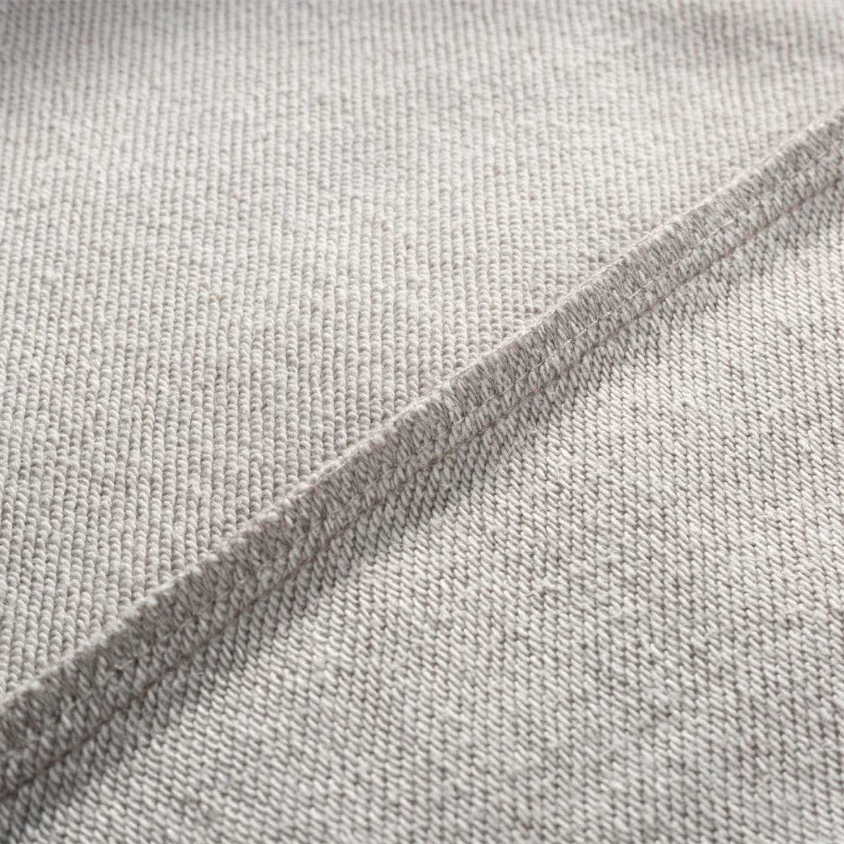 Relaxed Fit Men's Polo Fleece Sweatshirt with Pocket