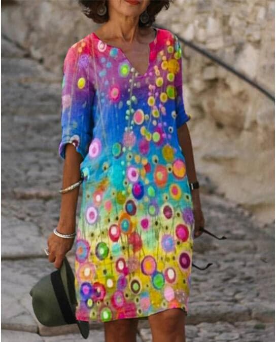 Stylish Designer Print Women's Dresses