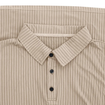 Classic Fit Men's Textured Polo Shirt