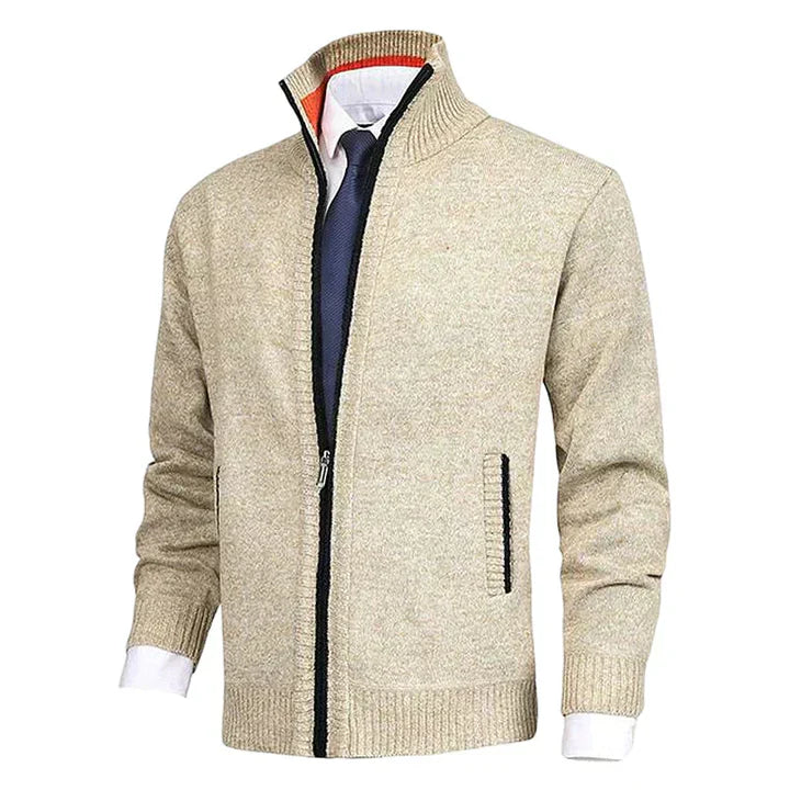 Cozy Cable Cardigan with Pockets and Hood