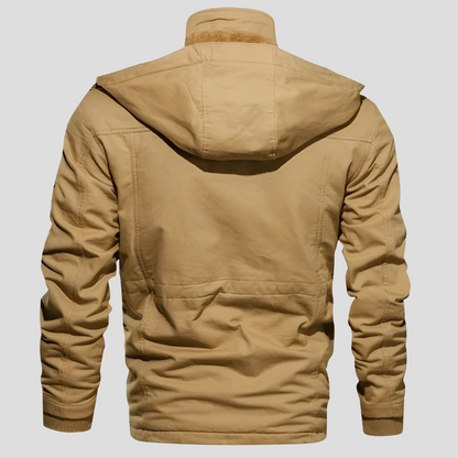 Durable Men's Coat Waterproof and Insulated