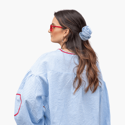 Cute Checked Shirt for Women with Sweet Pockets