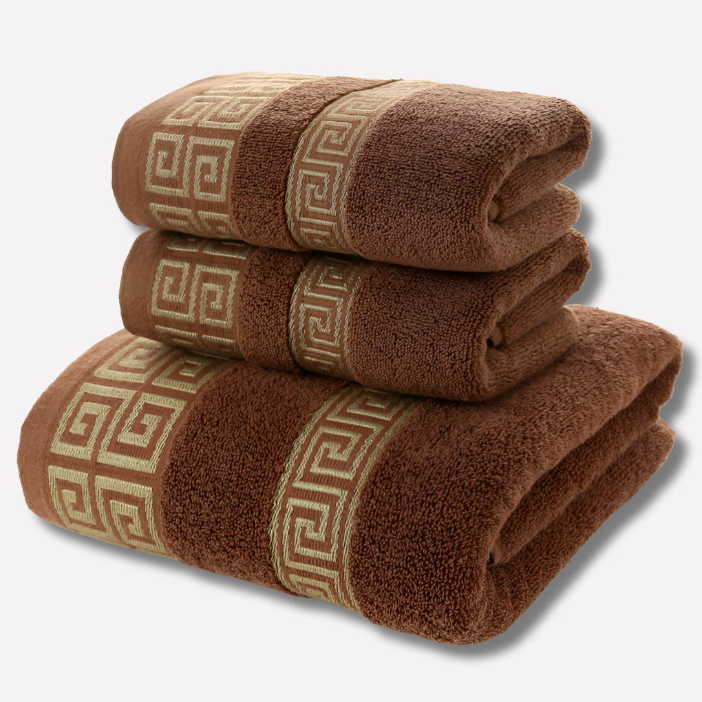 Premium Soft Egyptian Cotton Towel Set