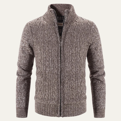 Cozy Men's Fleece Zipper Jacket