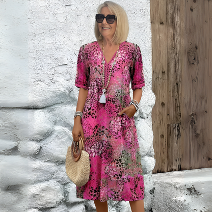 Ladies Comfortable Casual Knee Length Dress