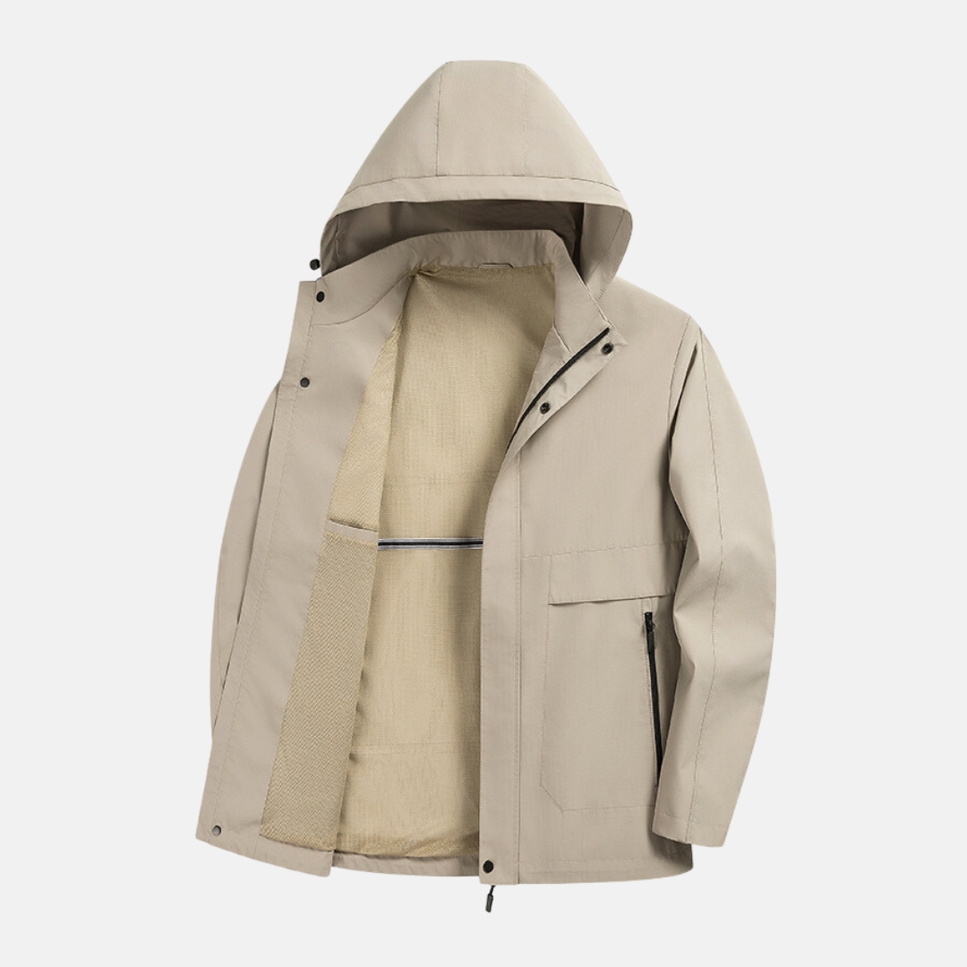 Classic Fit Zip Up Hoodie Jacket