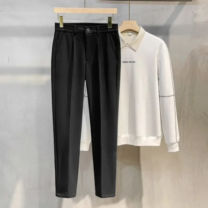 Slim Fit Men's Tailored Dress Pants