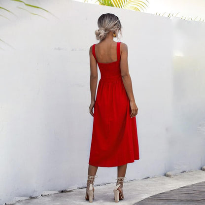 Lara - Chic Strapless Summer Dress
