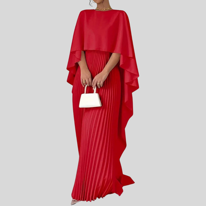 Elegant Long Sleeve Maxi Dress – Loose Fit