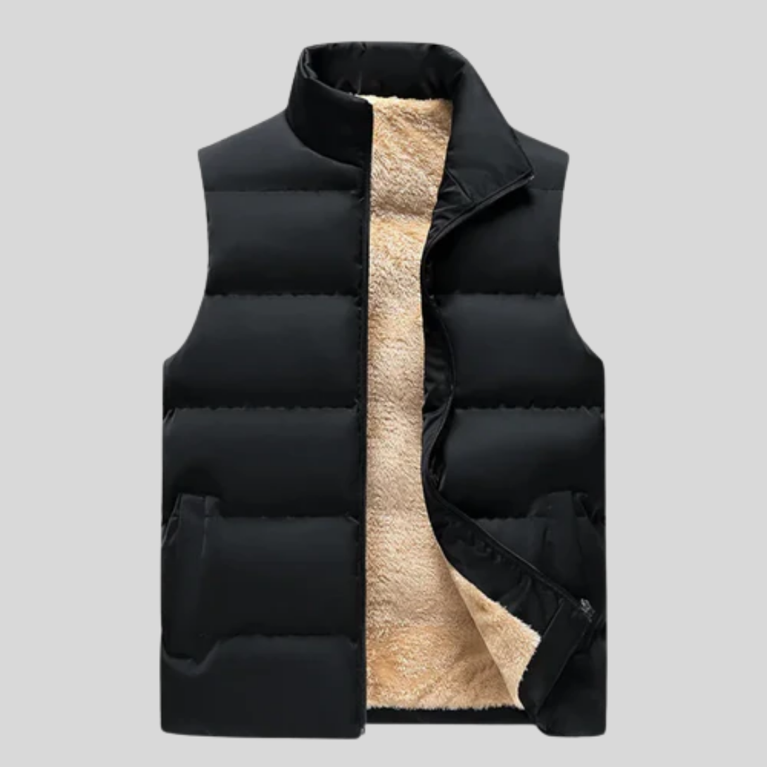 Warm Men's Fleece Lined Vest