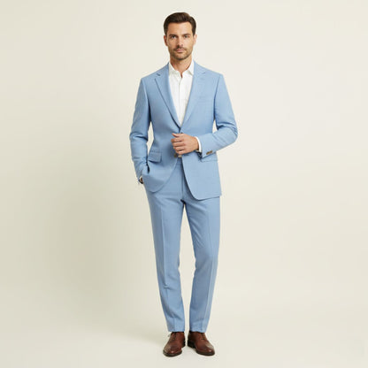 Classic Linen Business Suit