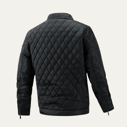 Slim Fit Quilted Mens Casual Jacket