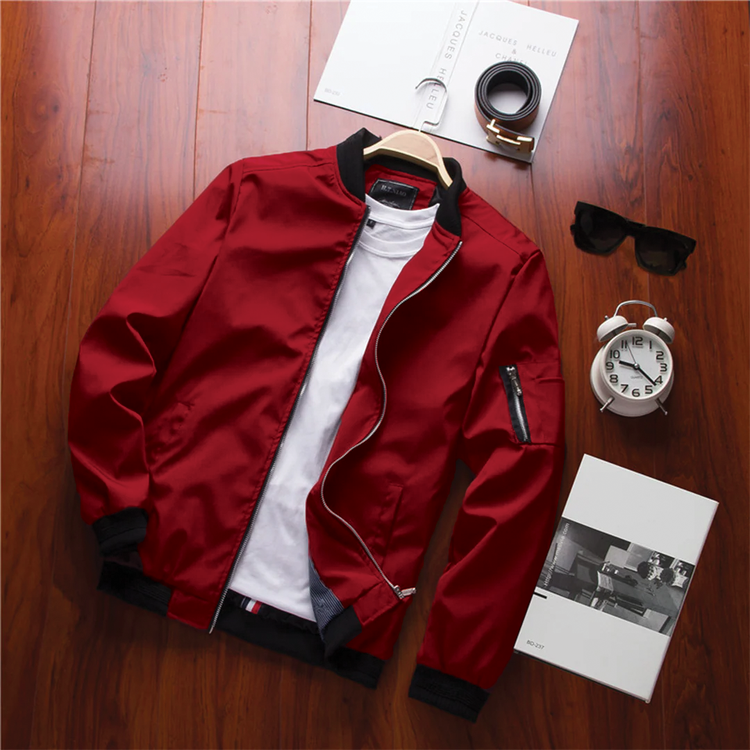 Classic Flight Bomber Jacket