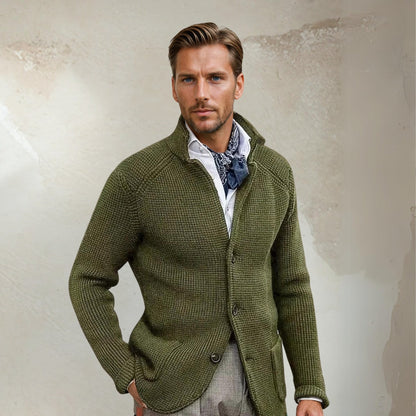 Classic Men's Cardigan Sweater