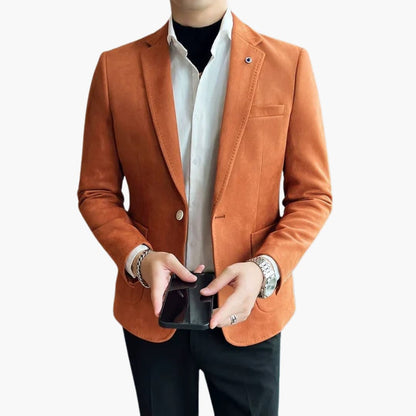 Slim Fit Mens Blazer Jacket for Formal Events