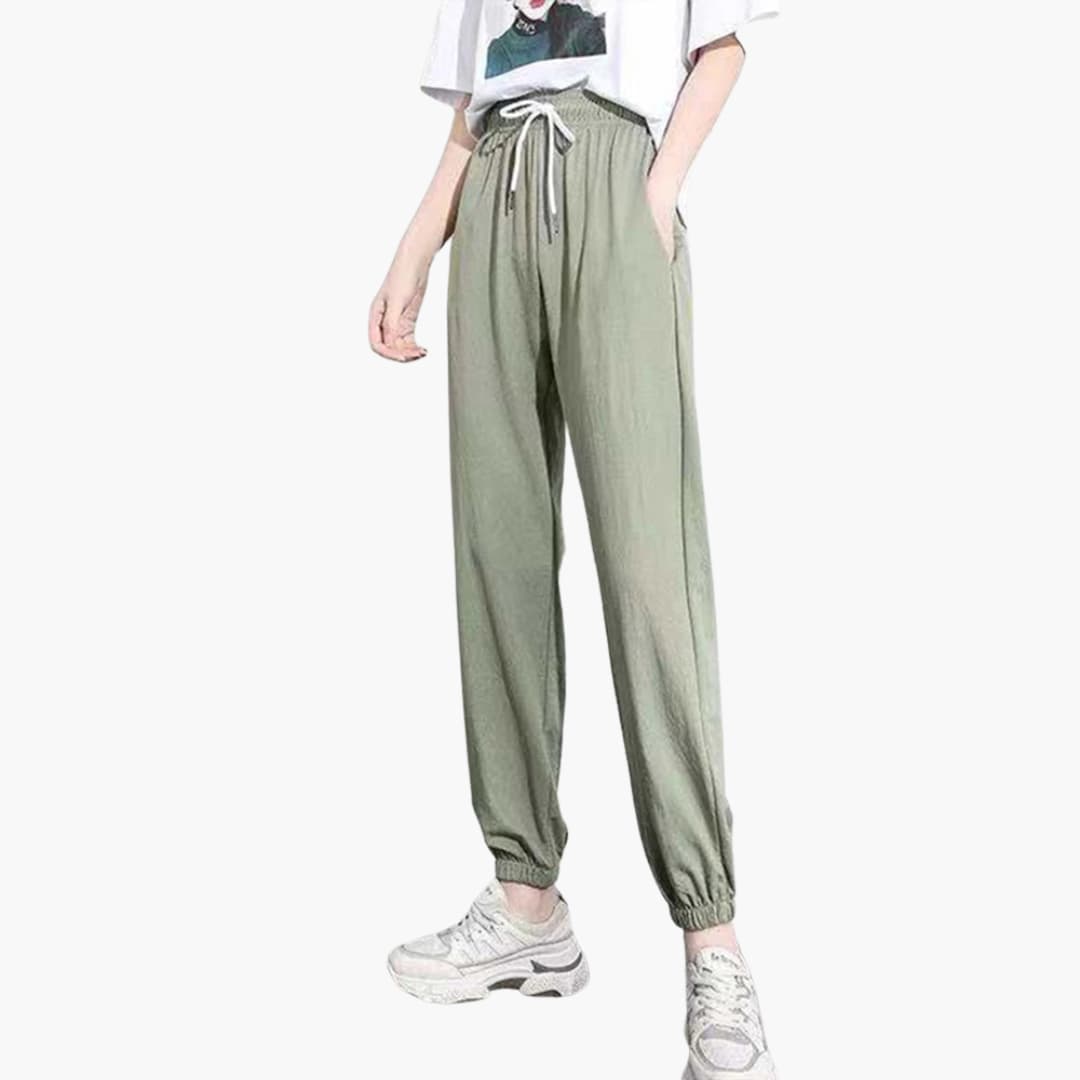 Comfortable Women's Sweatpants with Elastic Waist